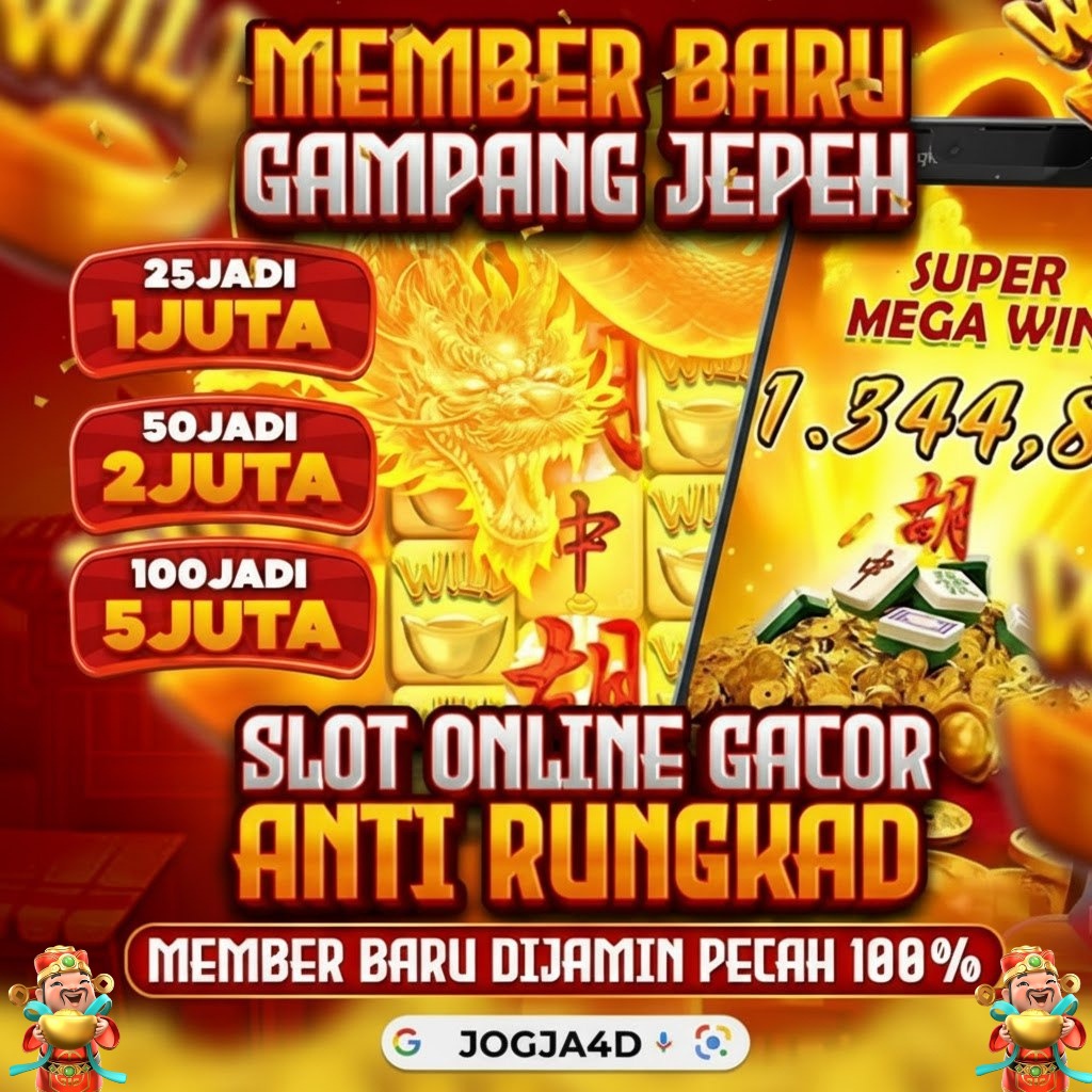 JOGJA4D: Login Situs Slot Gacor Deposit Dana Terpercaya Partner PG Soft Mudah Maxwin